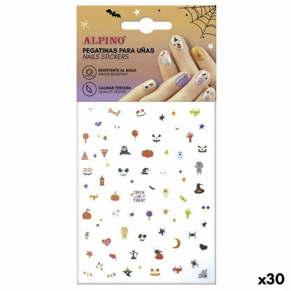 Adesivi per unghie Alpino Halloween (30 Unità) - Yestore