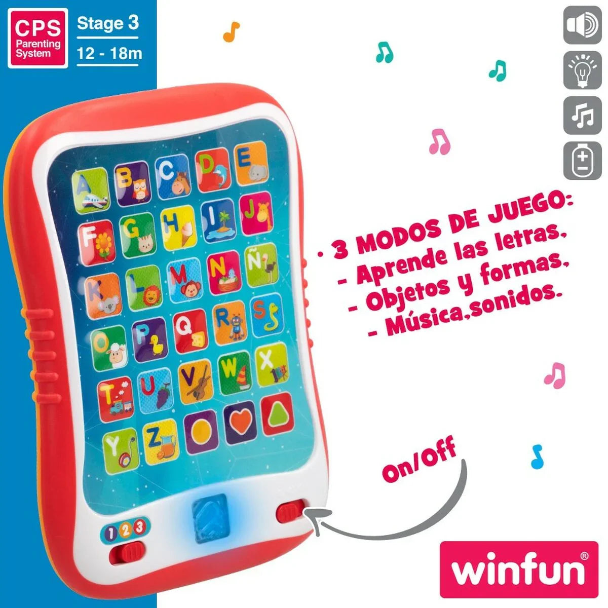 Tablet Educativo Winfun Rosso (6 Unità) - Yestore