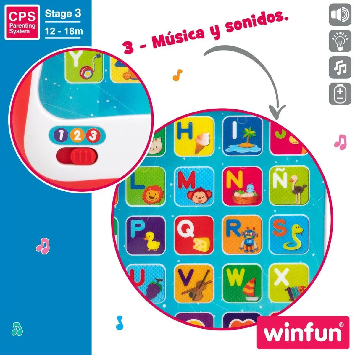Tablet Educativo Winfun Rosso (6 Unità) - Yestore