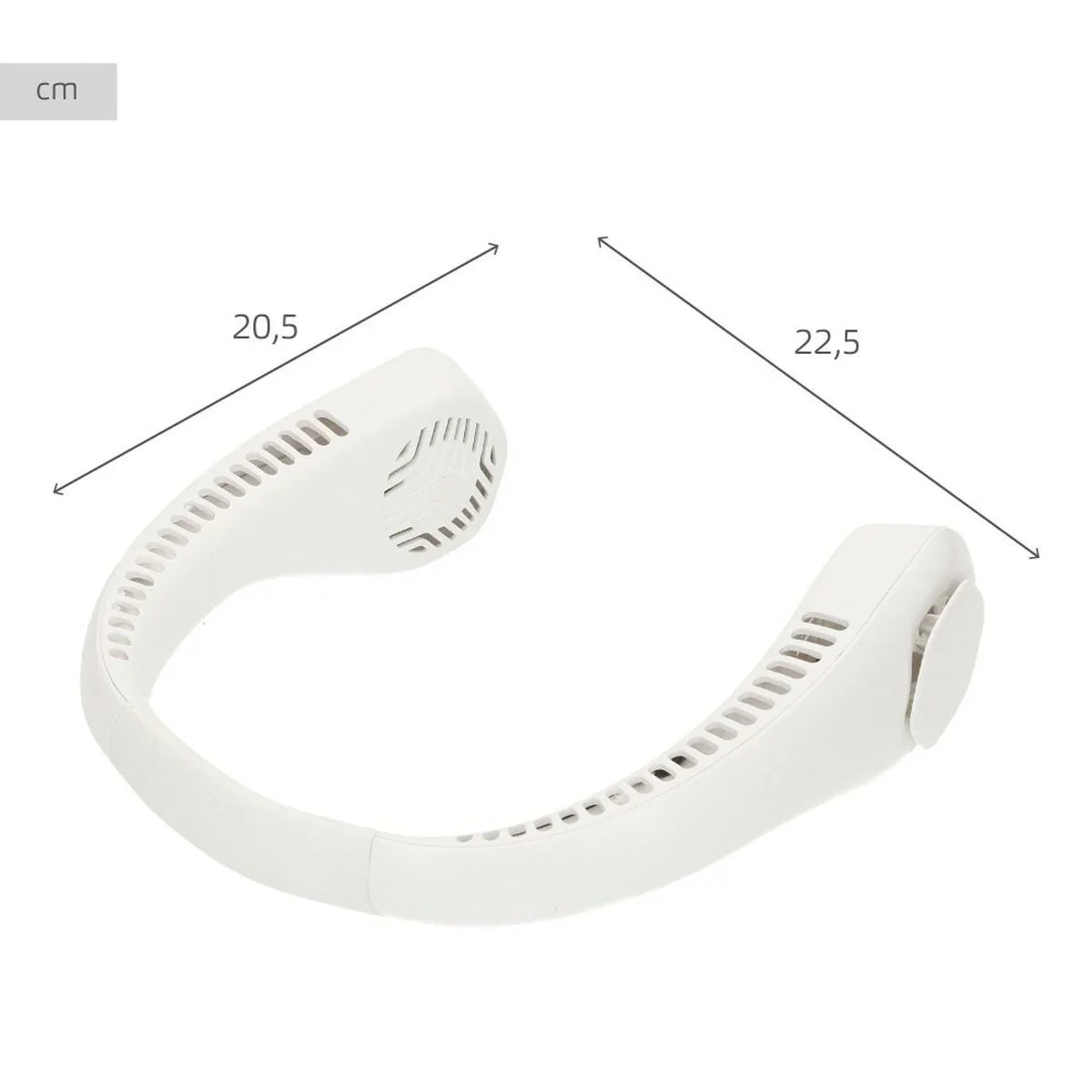 Ventilatore da collo Aktive Ricaricabile (6 Unità) - Yestore