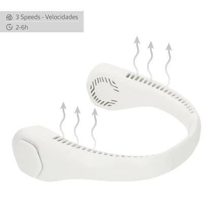Ventilatore da collo Aktive Ricaricabile (6 Unità) - Yestore