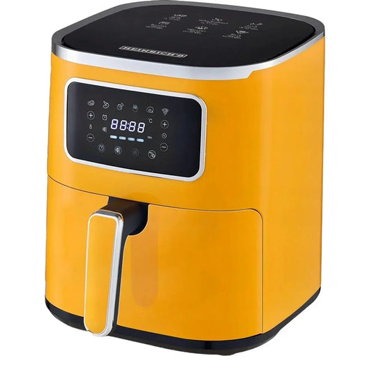 Friggitrice ad Aria Heinrich's HFR 8216 Giallo 1450 W 5 L - Yestore