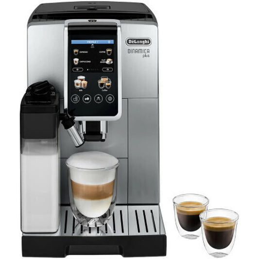 Caffettiera superautomatica DeLonghi ECAM 380.85.SB Nero Argentato 1450 W 15 bar 2 Tazze 300 g 1,8 L - Yestore