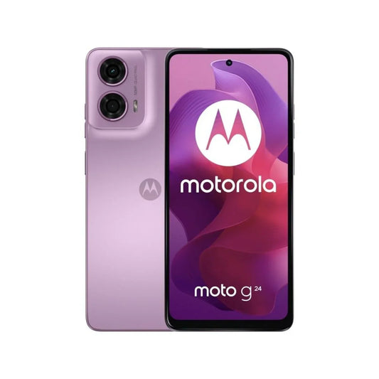 Smartphone Motorola Moto G24 6,56" MediaTek Helio G85 8 GB RAM 128 GB Rosa Lavanda - Yestore