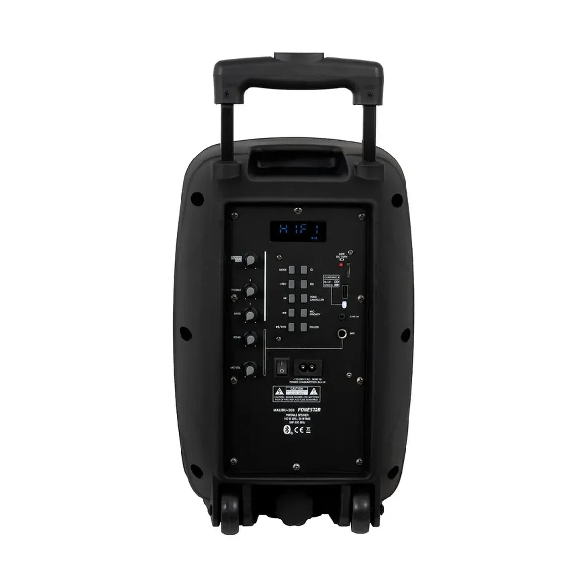 Altoparlante Bluetooth Portatile FONESTAR MALIBU-308 Nero 100 W - Yestore