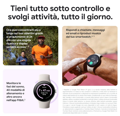 Smartwatch Google Pixel Watch 2 1,2" Ø 41 mm Nero