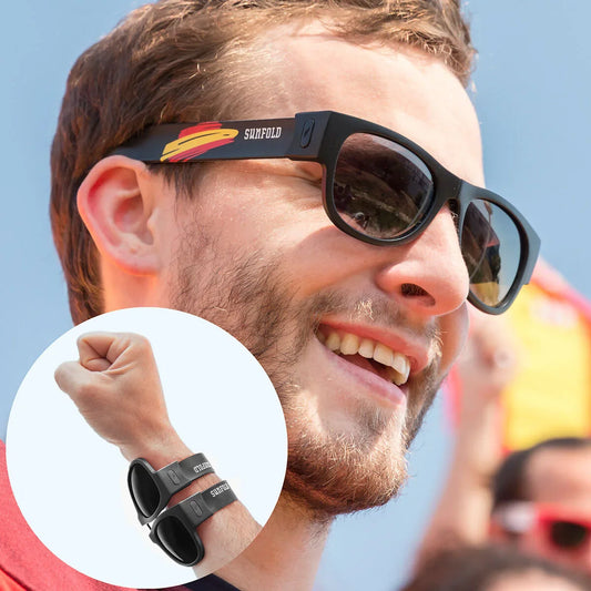 Roll-up sunglasses Sunfold Spain Black - Yestore