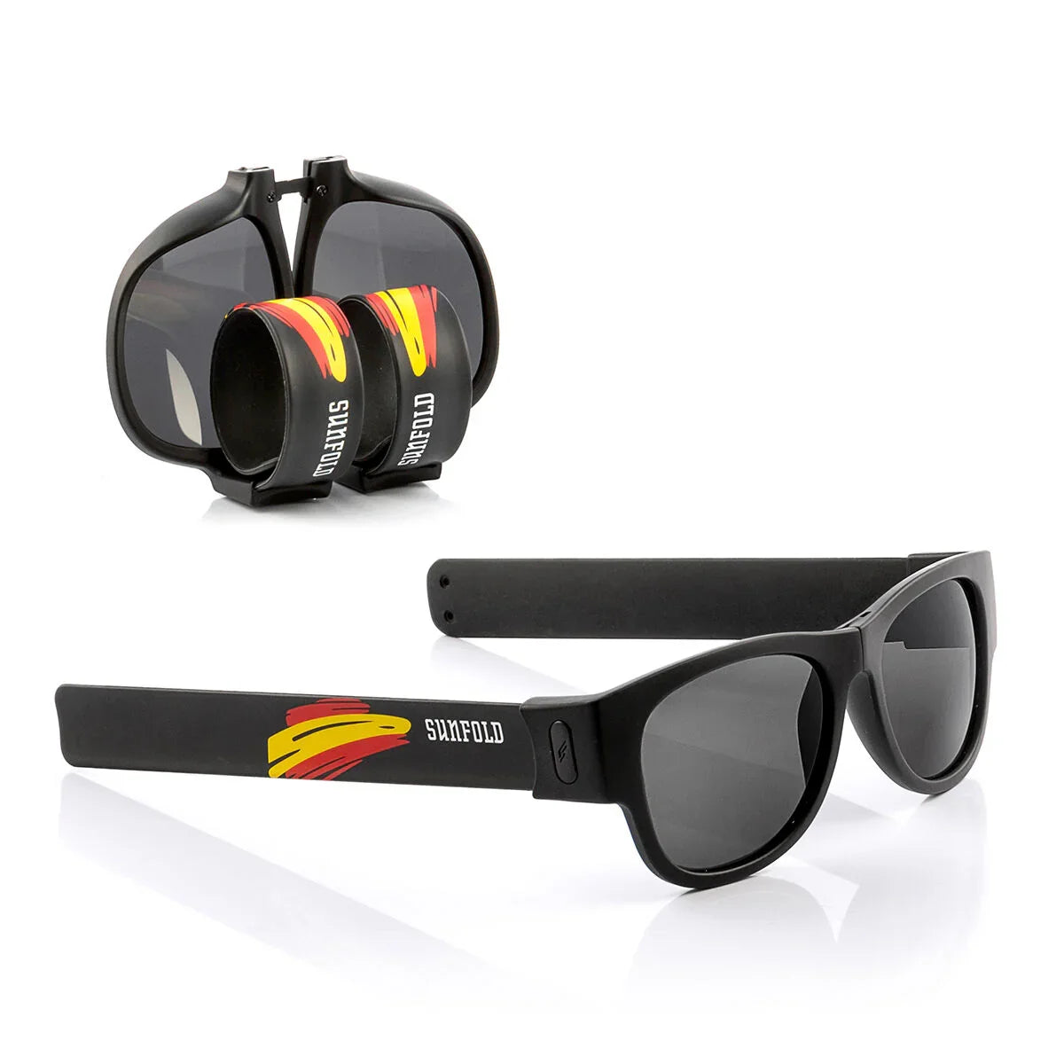 Roll-up sunglasses Sunfold Spain Black - Yestore