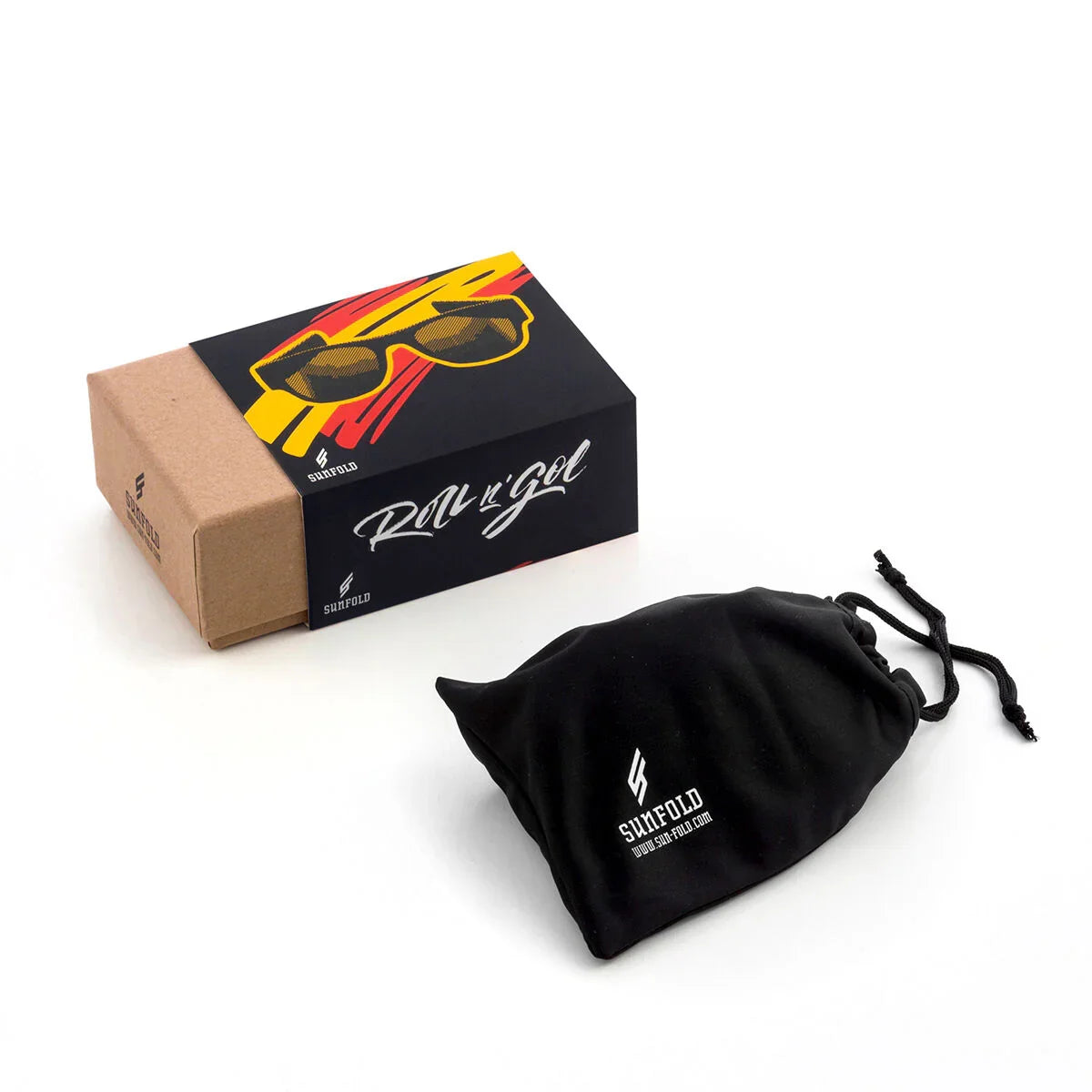 Roll-up sunglasses Sunfold Spain Black - Yestore