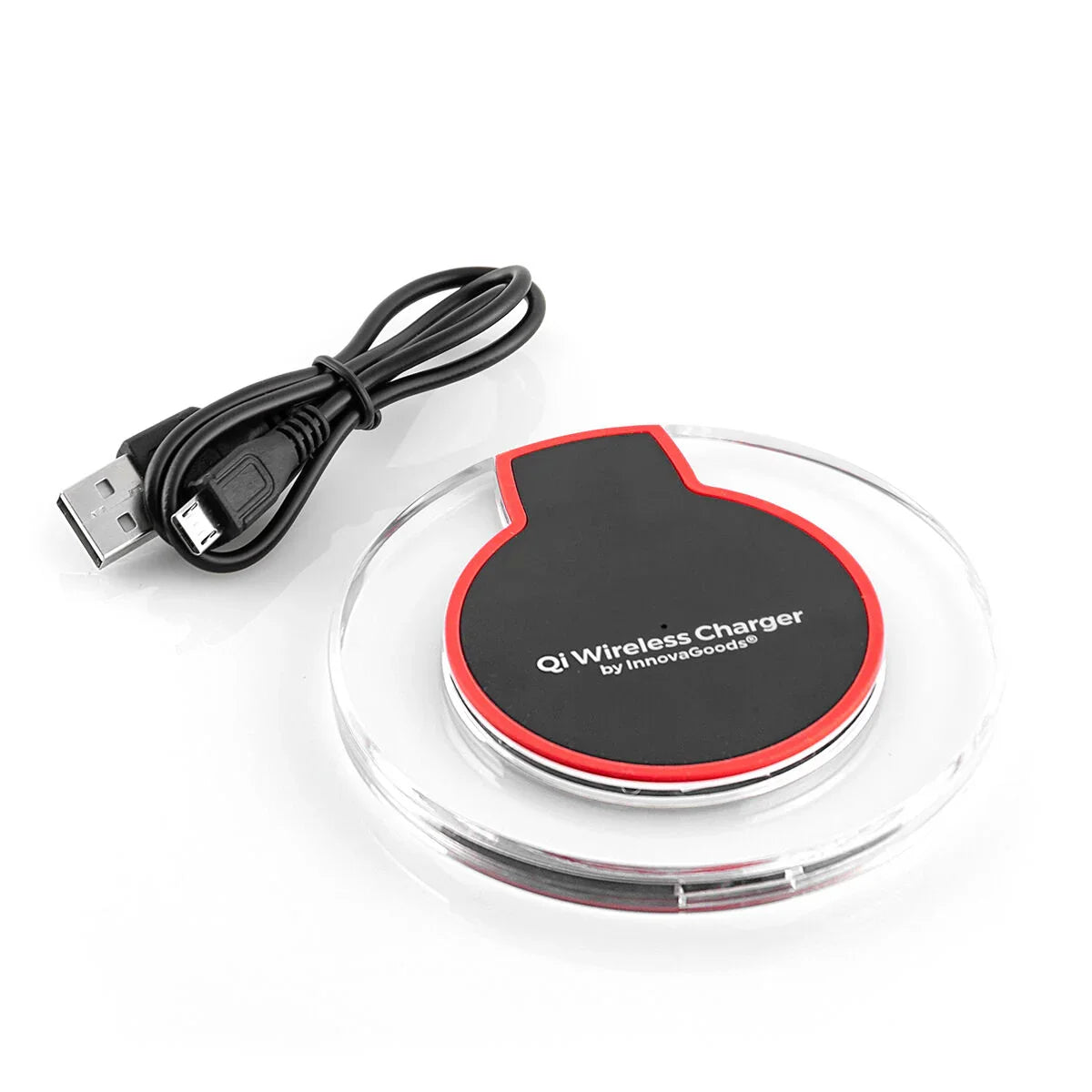 Caricabatterie Qi Senza Fili Smartphone InnovaGoods 10 cm - Yestore