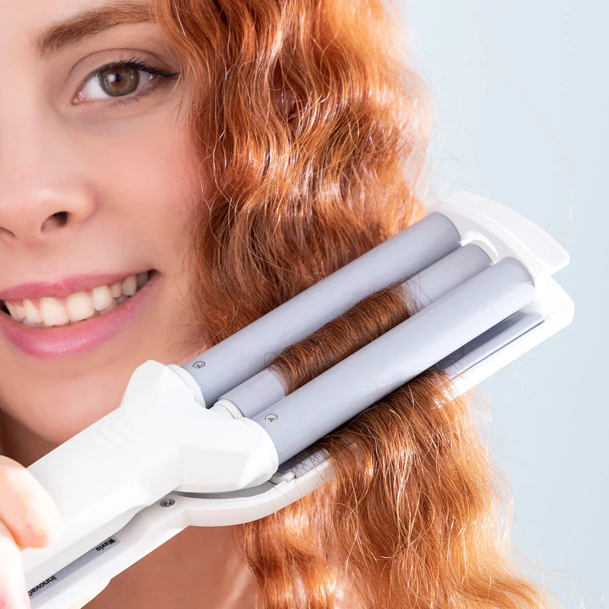 Piastra Per Capelli In Ceramica Onde Wavio InnovaGoods 55 W - Yestore