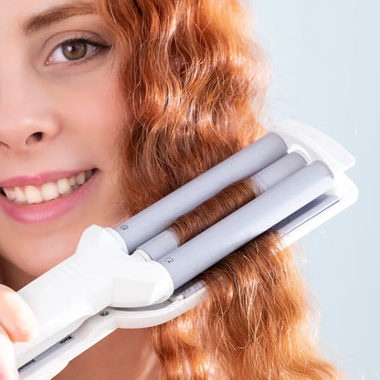 Piastra Per Capelli In Ceramica Onde Wavio InnovaGoods 55 W - Yestore