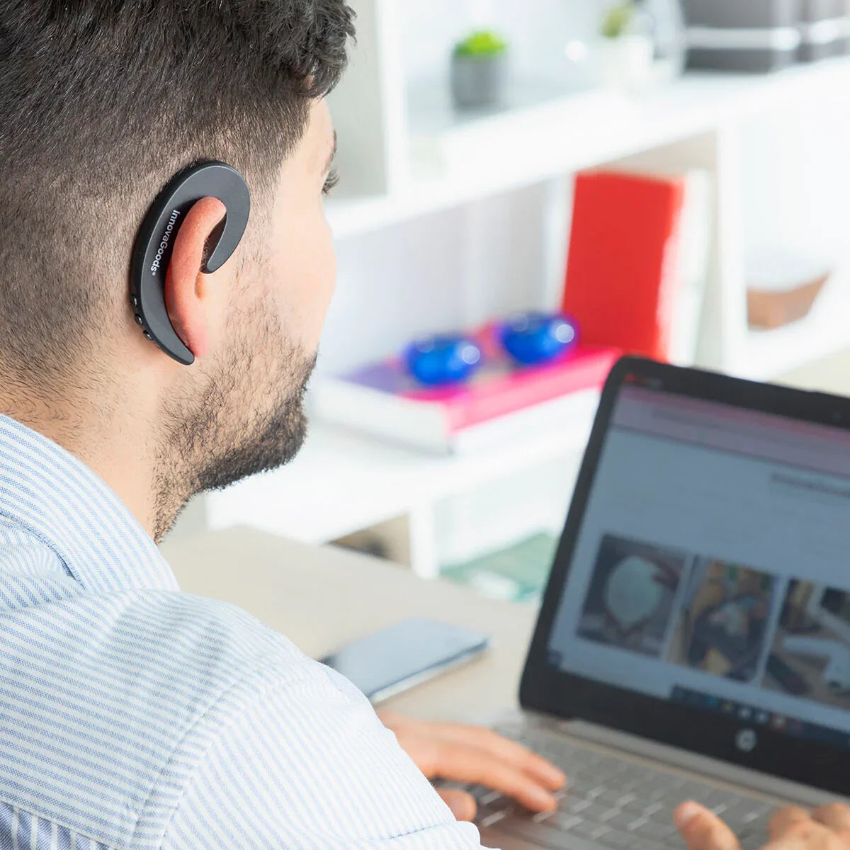 Auricolare a Conduzione Ossea Cearser InnovaGoods - Yestore
