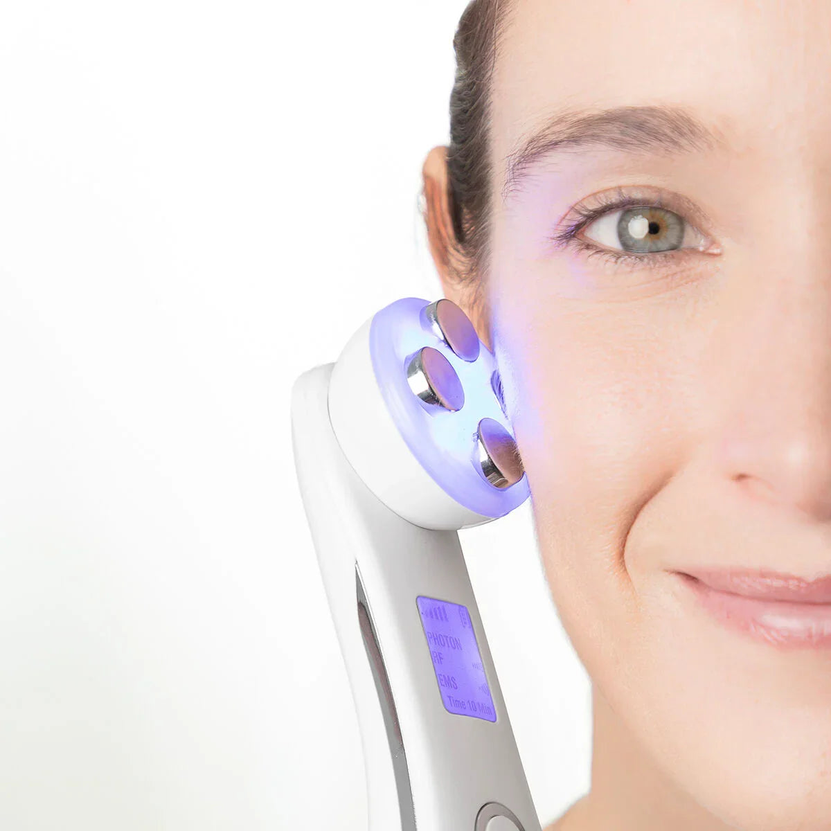 Massaggiatore Viso con Radiofrequenza, Fototerapia ed Elettrostimolazione - Yestore