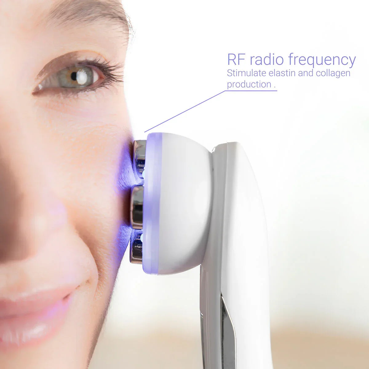 Massaggiatore Viso con Radiofrequenza, Fototerapia ed Elettrostimolazione - Yestore