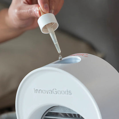 Mini Climatizzatore Umidificatore a Ultrasuoni con LED Koolizer InnovaGoods - Yestore