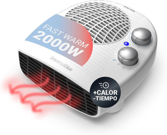 Termoventilatore Portatile UniversalBlue Bianco 2000 W