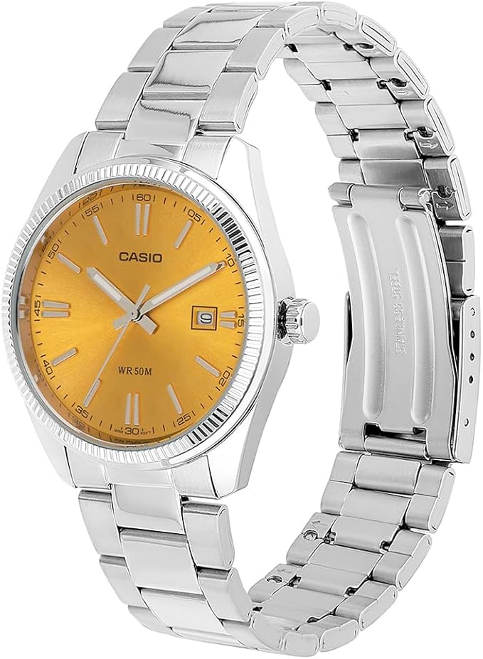 Orologio Uomo Casio MTP-1302PD-9AVEF Arancione