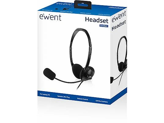Cuffie con microfono Ewent EW3563 Nero