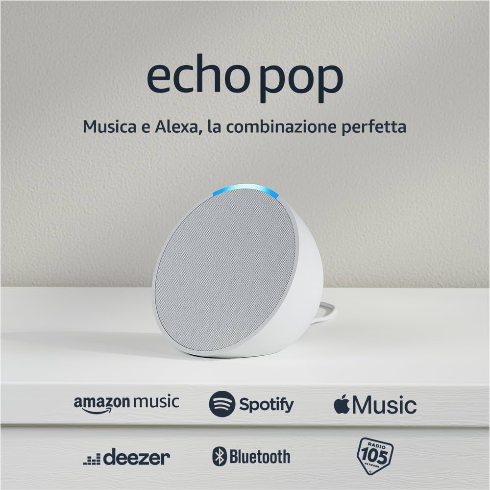Altoparlante Amazon Echo Pop Bianco