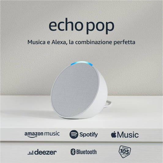 Altoparlante Amazon Echo Pop Bianco
