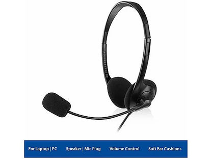 Cuffie con microfono Ewent EW3563 Nero
