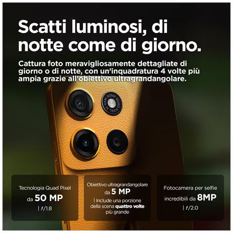 Smartphone Motorola Moto g15 8 GB RAM 128 GB Arancio