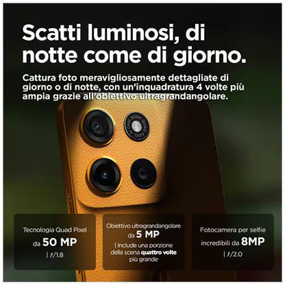 Smartphone Motorola Moto g15 8 GB RAM 128 GB Arancio