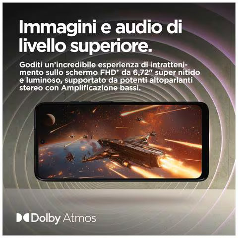 Smartphone Motorola Moto g15 8 GB RAM 128 GB Arancio