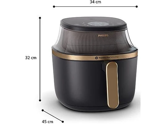 Friggitrice ad Aria Philips 2000W 7,2 L