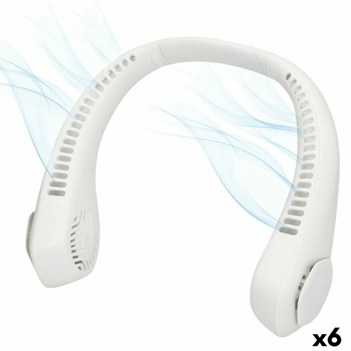 Ventilatore da collo Aktive Ricaricabile (6 Unità) - Yestore