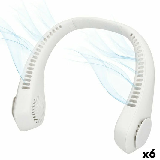 Ventilatore da collo Aktive Ricaricabile (6 Unità) - Yestore