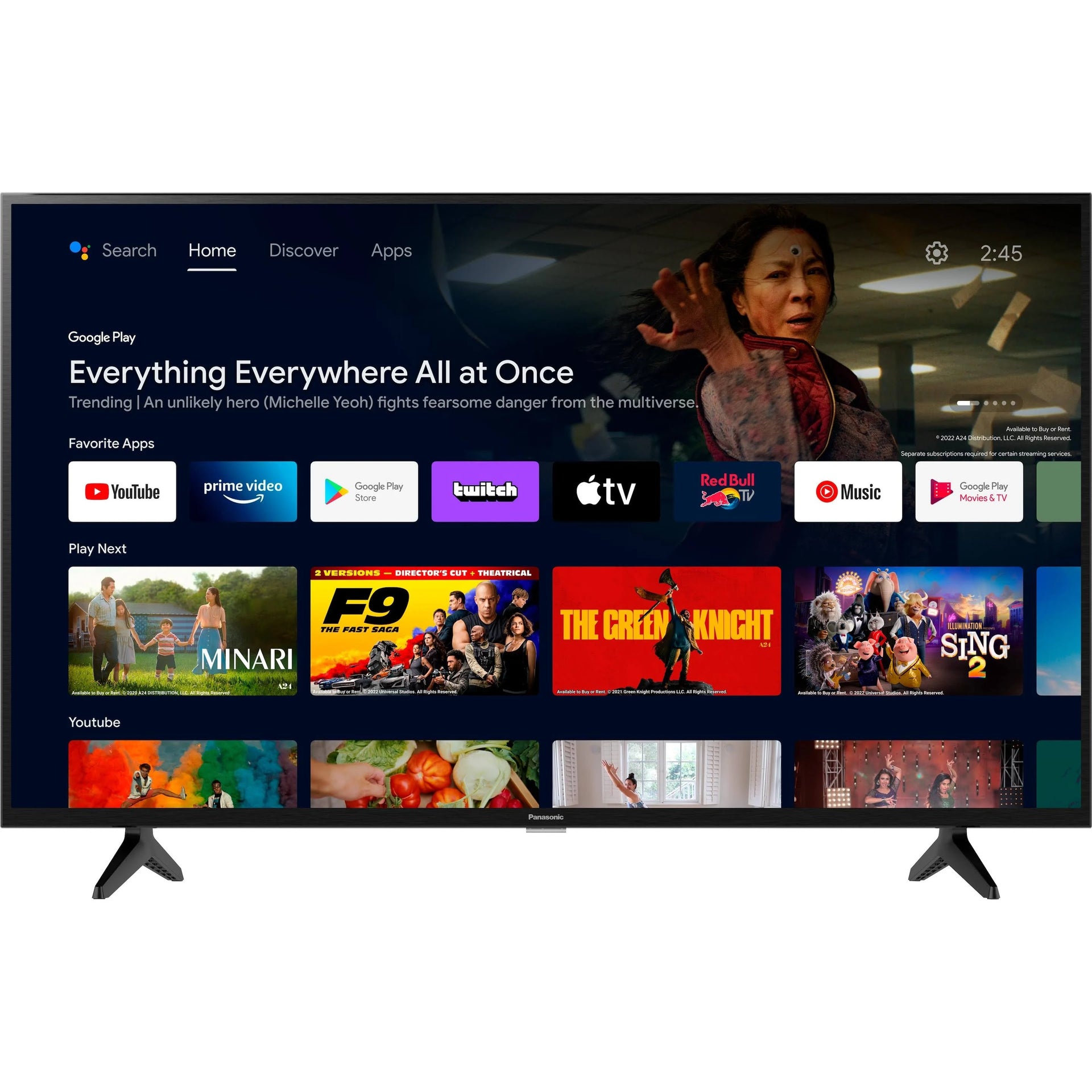 Smart TV Panasonic HD HDR LCD