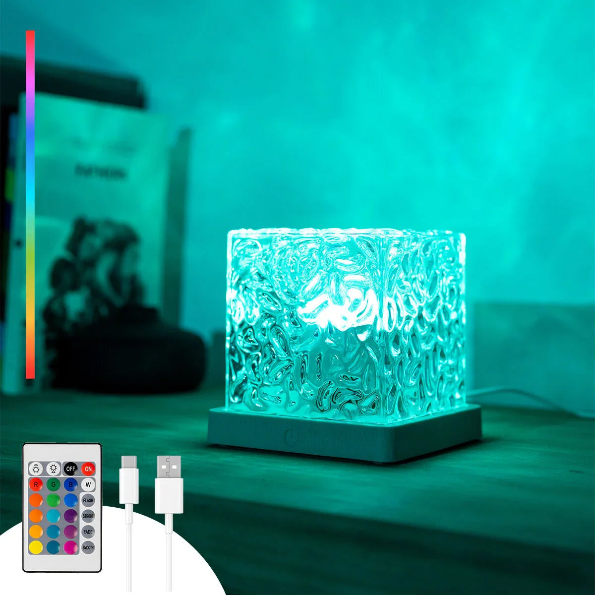 Proiettore LED Ricaricabile di Aurore Boreali Boralamp InnovaGoods - Yestore