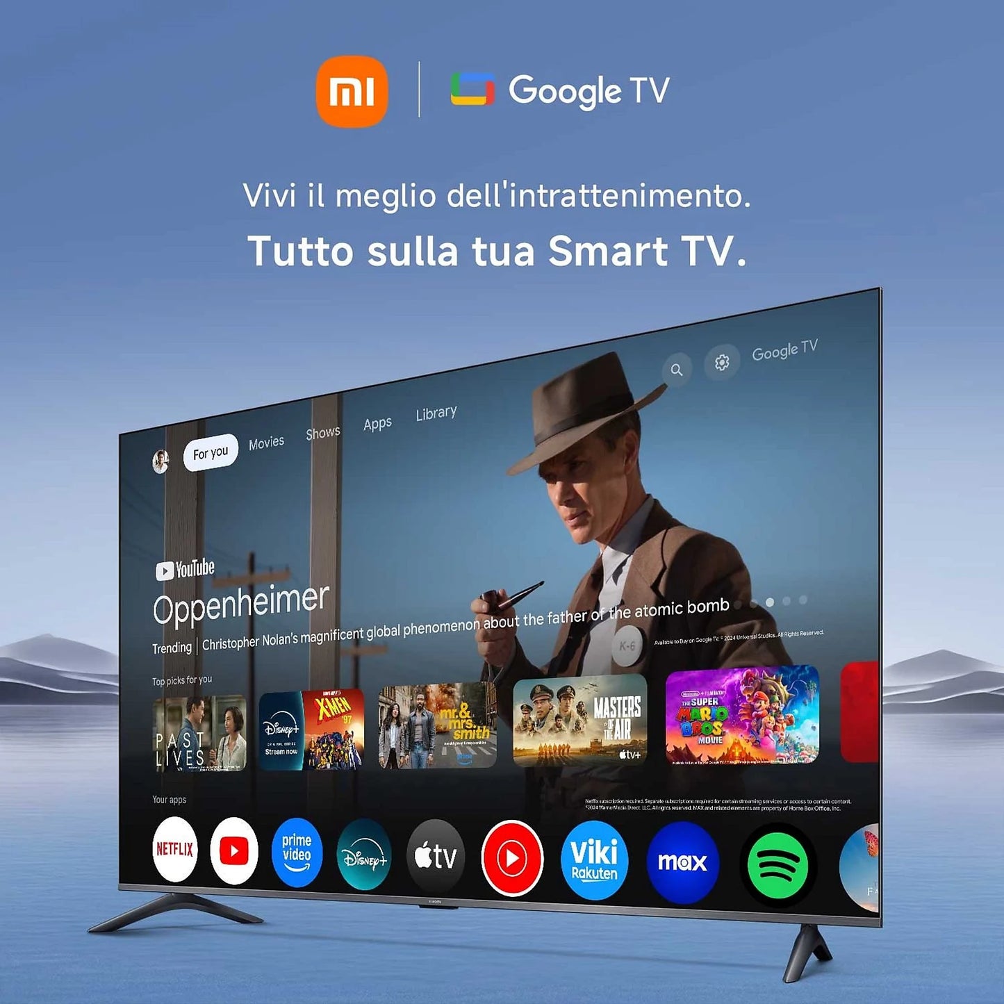 Smart TV Xiaomi 65 A PRO QLED 4K Ultra HD 65"